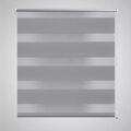 Estores de Correr 60 X 120 cm Linhas de Zebra-cinza