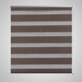 Estores de Correr 80 X 150 cm Linhas de Zebra-café