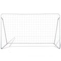 Baliza de Futebol de Aço 240 X 90 X 150 cm de Alta Qualidade