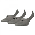 Meias Curtas de Desporto Puma Footie (3 Pares) Cinzento 35-38