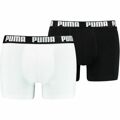 Boxers de Homem Puma Branco 2 Unidades 2XL