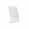 Placa Securit Transparente com Suporte 32 X 21,2 X 8,1 cm