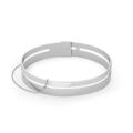 Bracelete Feminino Rosefield JPABG-J043 Cinzento Aço Inoxidável 6 cm