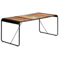 Mesa de Jantar 180x90x76 cm Madeira Recuperada Maciça