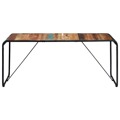 Mesa de Jantar 180x90x76 cm Madeira Recuperada Maciça