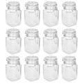 Frascos de Vidro para Compotas com Fechos 12 pcs 260 Ml