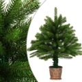 Árvore de Natal Artificial Agulhas Realistas 65 cm Verde
