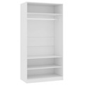 Roupeiro 100x50x200 cm Contraplacado Branco