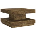 Mesa de Centro 60x60x35 cm Mdf Castanho-escuro