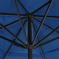 Guarda-sol de Exterior C/ Mastro Alumínio 500 cm Azul-ciano