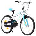 Bicicleta de Criança Roda 18" Azul e Branco