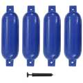 Defensas de Barco 4 pcs 51x14 cm Pvc Azul