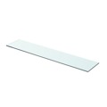 Prateleiras 2 pcs 70x15 cm Vidro Transparente