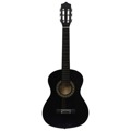 Guitarra Clássica Iniciantes/crianças 1/2 34" Preto