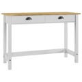 Mesa Consola Hill Range C/ 2 Gavetas 110x45x74 cm Pinho Maciço