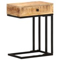 Mesa de Apoio Formato em U 45x30x61 cm Mangueira Maciça