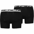 Boxers de Homem Puma Multi Logo Preto 2 Unidades 2XL