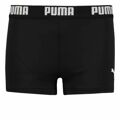 Calções de Banho Boxer para Meninos Puma Swim Logo Preto 11-12 Anos