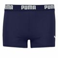 Calções de Banho Boxer para Meninos Puma Swim Logo Azul Escuro 7-8 Anos