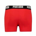 Calções de Banho Boxer para Meninos Puma Swim Logo Vermelho 13-14 Anos