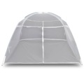 Tenda de Campismo 200x180x150 cm Fibra de Vidro Branco