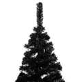 Árvore de Natal Artificial com Suporte 150 cm Pvc Preto