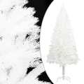 Árvore de Natal Artificial com Suporte 150 cm Pe Branco