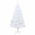 Árvore de Natal Artificial com Ramos Grossos 210 cm Pvc Branco