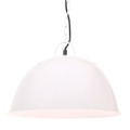 Candeeiro Suspenso Vintage Indust. Redondo 25 W 41 cm E27 Branco