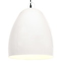 Candeeiro Teto Industrial Redondo 25 W 42 cm E27 Branco