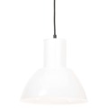 Candeeiro Suspenso Redondo 25 W 28,5 cm E27 Branco