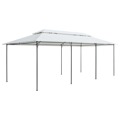 Gazebo 600x298x270 cm 180g/m² Branco