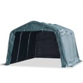 Tenda para Gado Removível Pvc 550 G/m² 3,3x4,8 M Verde Escuro