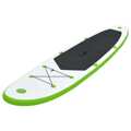 Conjunto Prancha de Paddle Sup Insuflável Verde e Branco