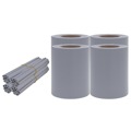 Painéis Privacidade P/ Jardim 35x0,19 M Pvc Cinza-claro 4 pcs