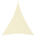 Para-sol Estilo Vela Tecido Oxford Triangular 5x7x7 M Cor Creme