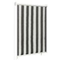 312679 Outdoor Roller Blind 60x140 cm Anthracite And White Stripe