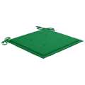 Almofadões P/ Cadeiras de Jardim 6 pcs 50x50x4 cm Tecido Verde