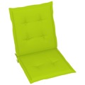 Almofadões P/ Cadeiras de Jardim 2 pcs 100x50x4 cm Verde-claro
