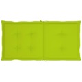 Almofadões P/ Cadeiras de Jardim 6 pcs 100x50x4 cm Verde-claro