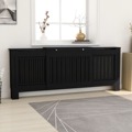 Cobertura de Radiador Mdf 205 cm Preto