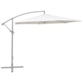 Tecido Substituição P/ Guarda-sol Cantilever 300cm Branco Areia