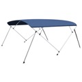 Toldo em 4 Arcos Bimini 243x(230-244)x137 cm Azul-marinho