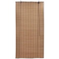 Estores de Rolo em Bambu 2 pcs 120 X 220 cm Castanho