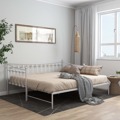 Estrutura Sofá-cama de Puxar 90x200 cm Metal Branco