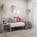 Estrutura Sofá-cama de Puxar 90x200 cm Metal Branco