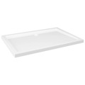 Base de Chuveiro Retangular 80x110 cm Abs Branco