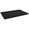 Base de Chuveiro Retangular 80x120 cm Abs Preto