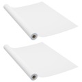 Autocolante para Móveis 2 pcs 500x90 cm Pvc Branco