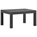 Mesa de Jardim 58x58x41 cm Pp Antracite